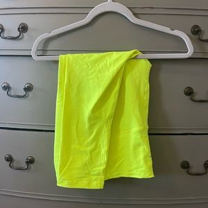 Zyia Neon Yellow Ascend Capri 20"